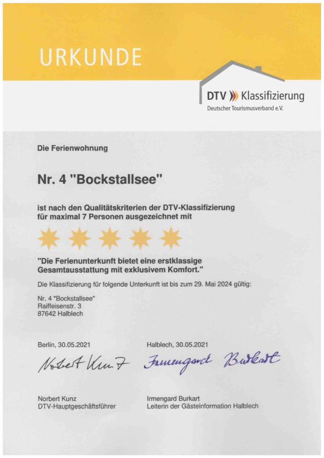 Ferienwohnung Hipp - Bockstallsee Halblech Esterno foto